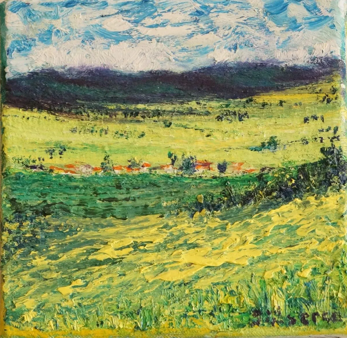Village, œuvre de Gulseren Yalcintas