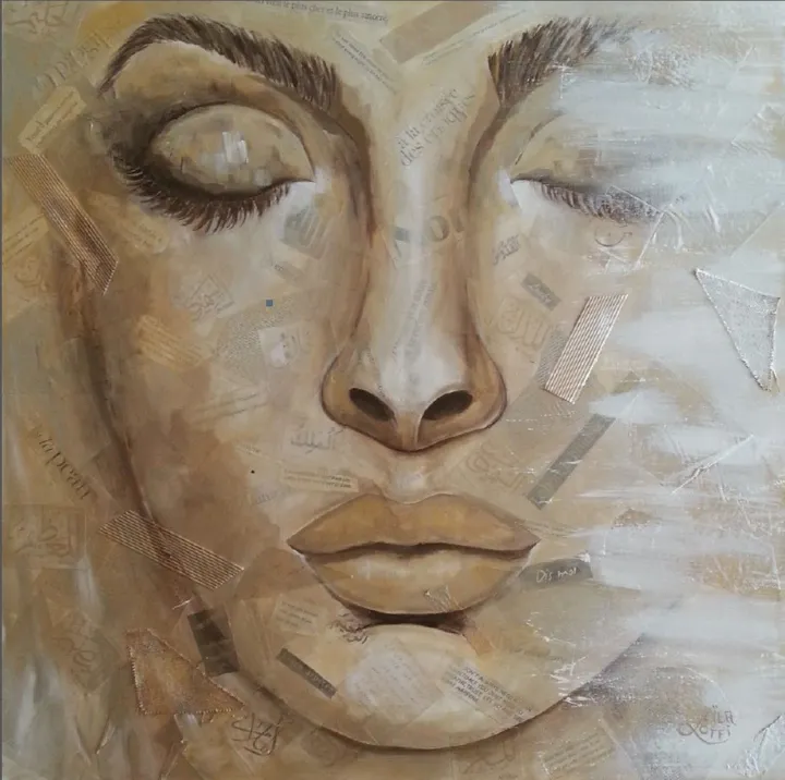 BÉNÉDICTION, œuvre de LEÏLA LOTFI