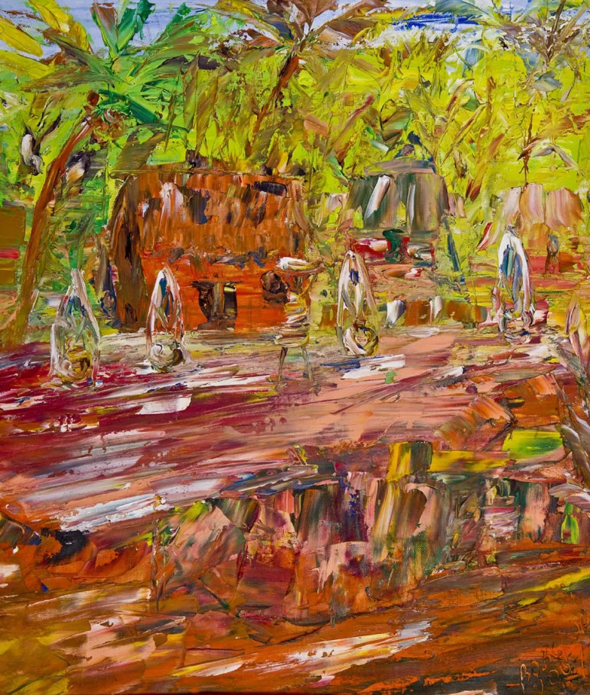 The gods, œuvre de Akpan Usoroh