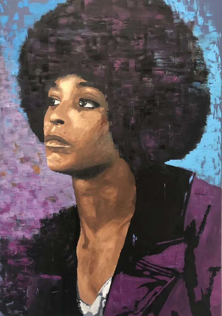 Angela Davis, œuvre de La Main Libre