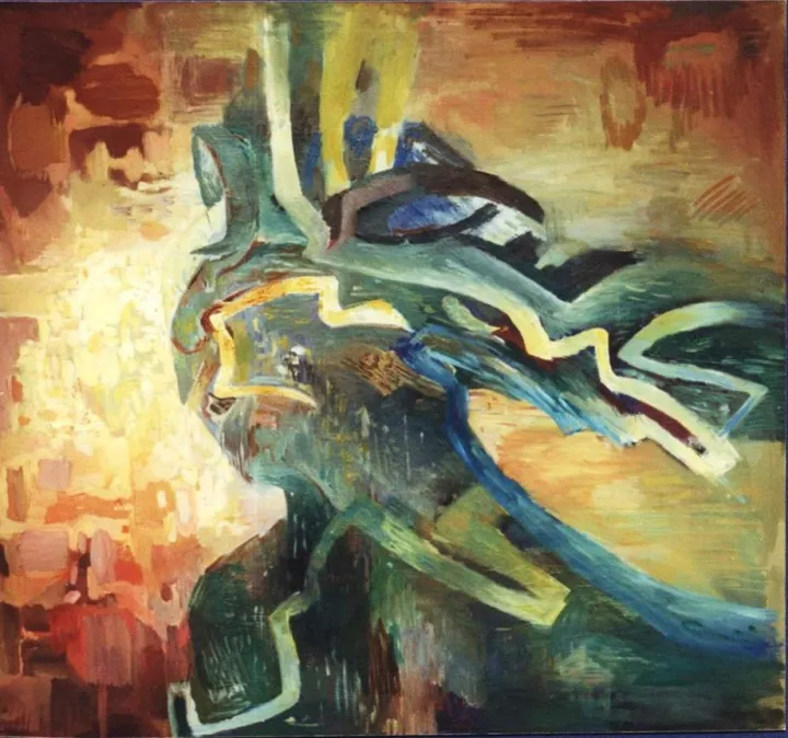 The little shaman, artwork by Dragos Botezat