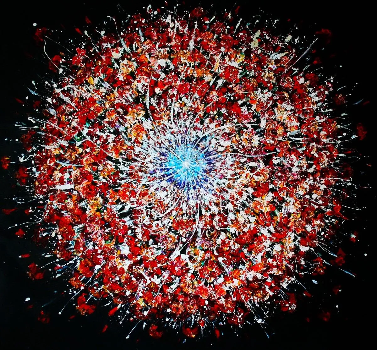 "Symphony of the Explosion", œuvre de Anastasiya Bernie