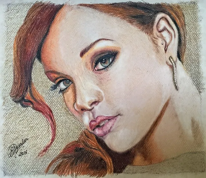Rihanna, artwork by Esther Marker
