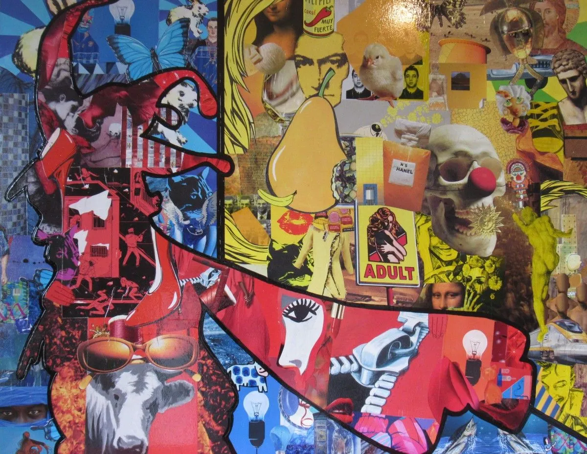La ville interdite, artwork by Cécile Boceno