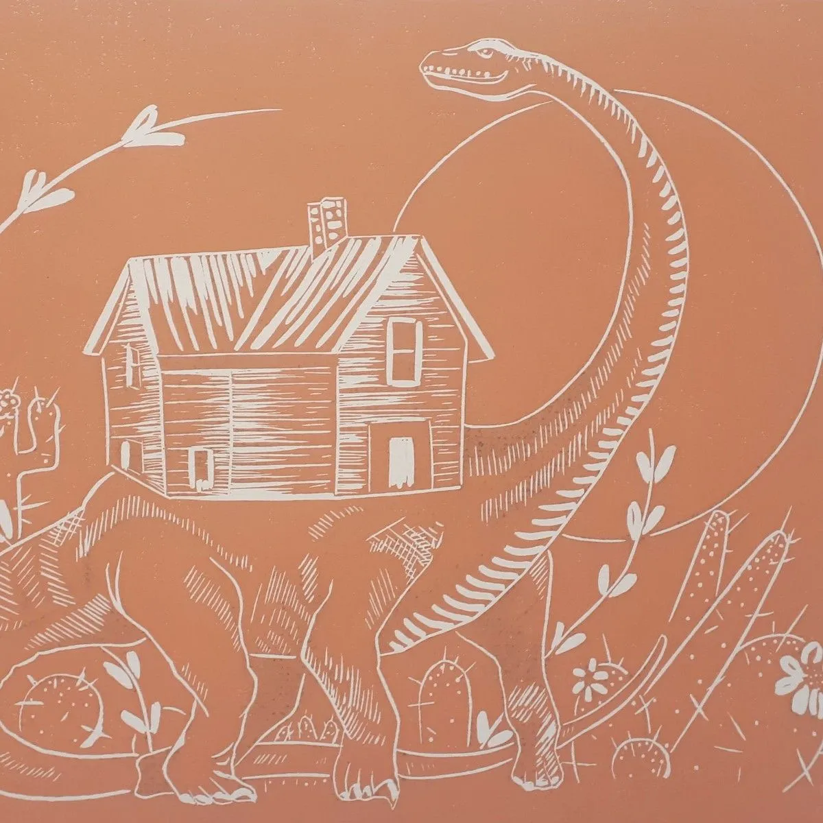 Heureux à la maison, artwork by Laurianne Choquette