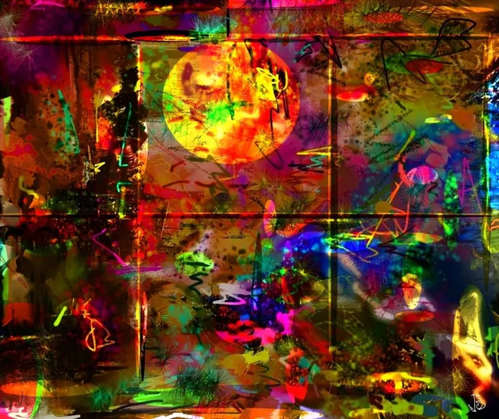 FENETRUFLO, artwork by bosio jean