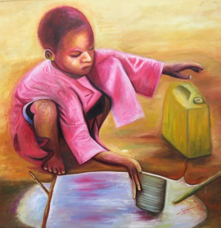 Water Na Life, artwork by Luka Chohu