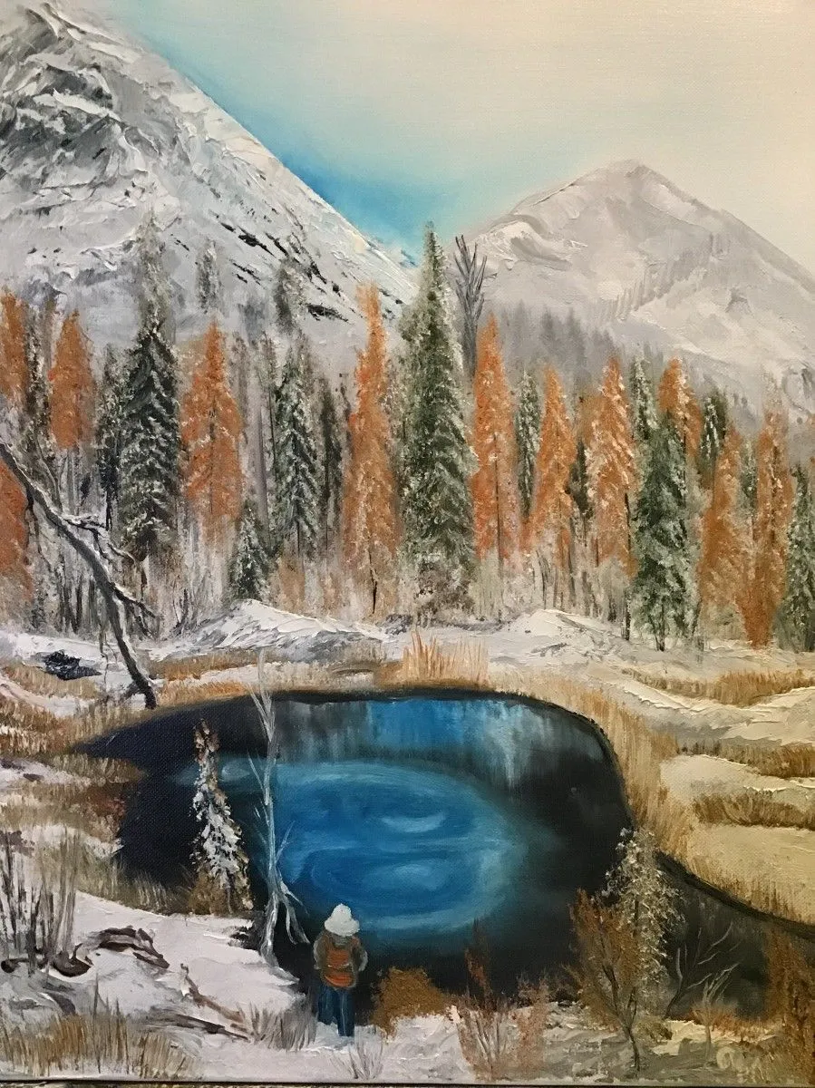 Moment de paix, artwork by Sylvie Amyot