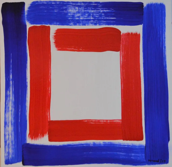 Composition 17-15, artwork by Marcel Renaud