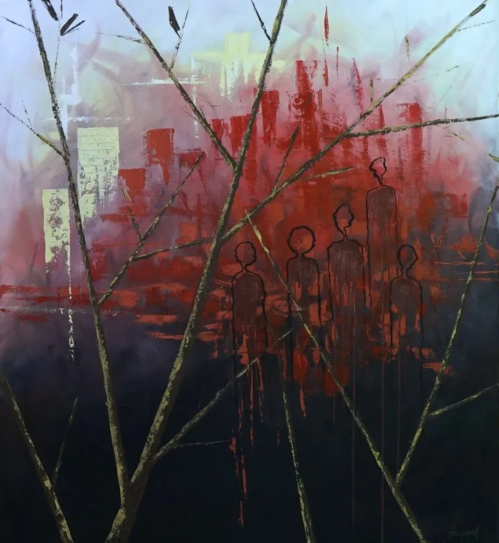 Greenless, œuvre de Sanjaya Gunarathna