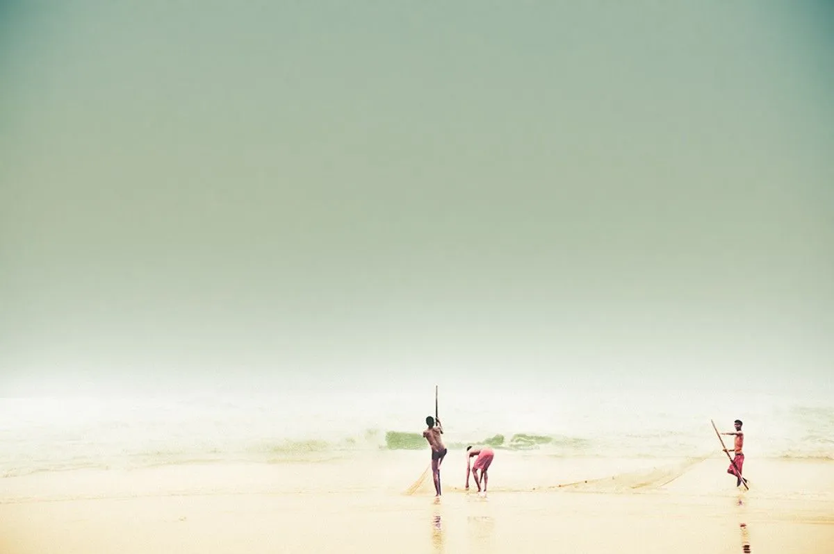 Dragfishing, œuvre de Adam Regan