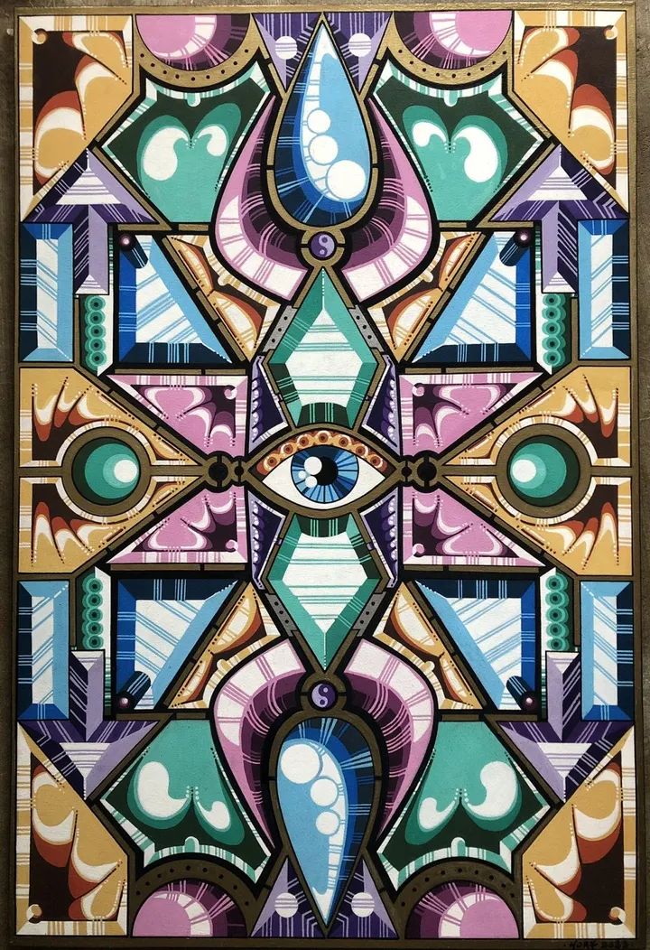 Rêves Emprisonnés 1/6, œuvre de frederic hora