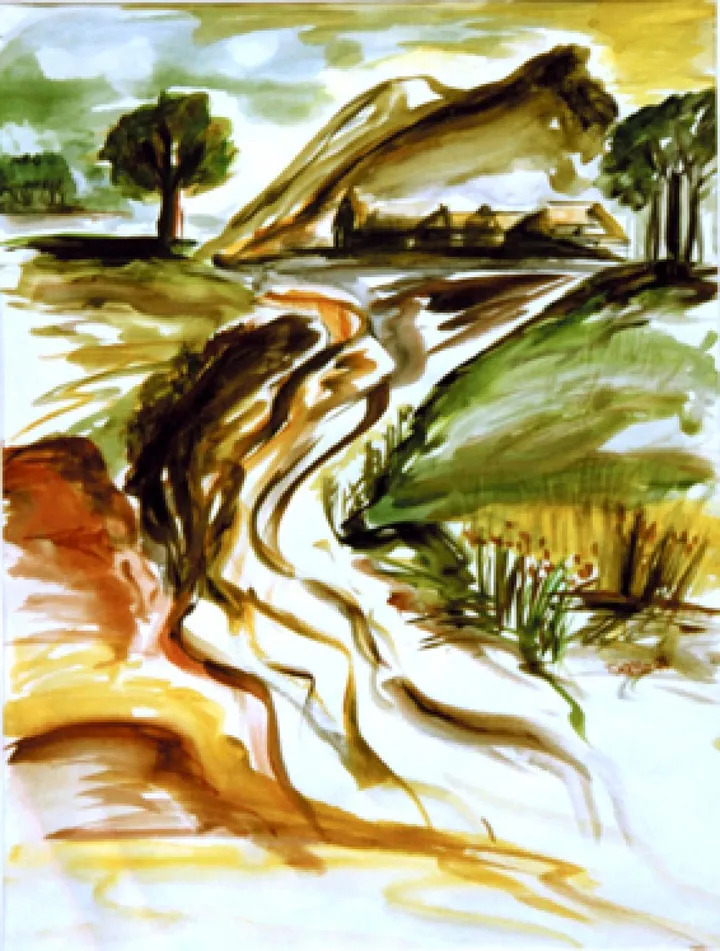 Chemin, œuvre de Patrick Tubaro
