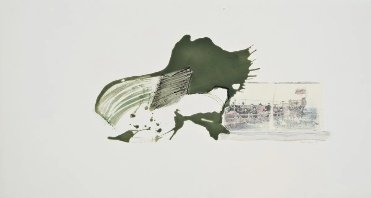rames et tais-toi, artwork by Érik Desprez