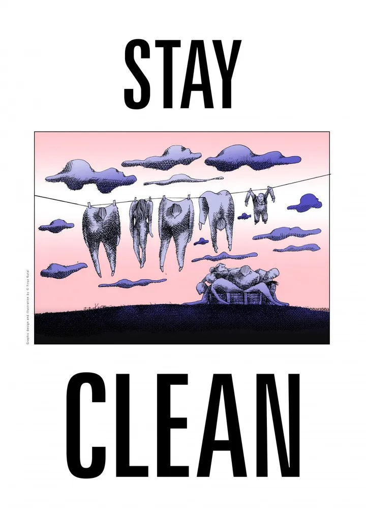 Stay Clean, œuvre de Firuz Kutal