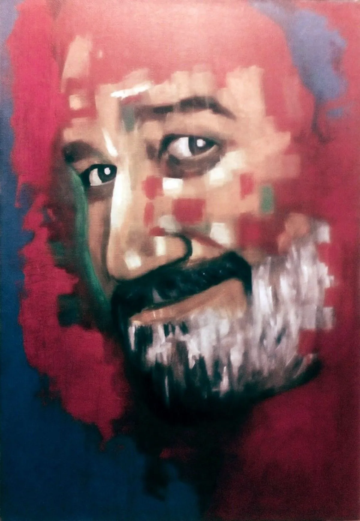 Dragan Nikolic Prle, artwork by Ognjen Radumilo