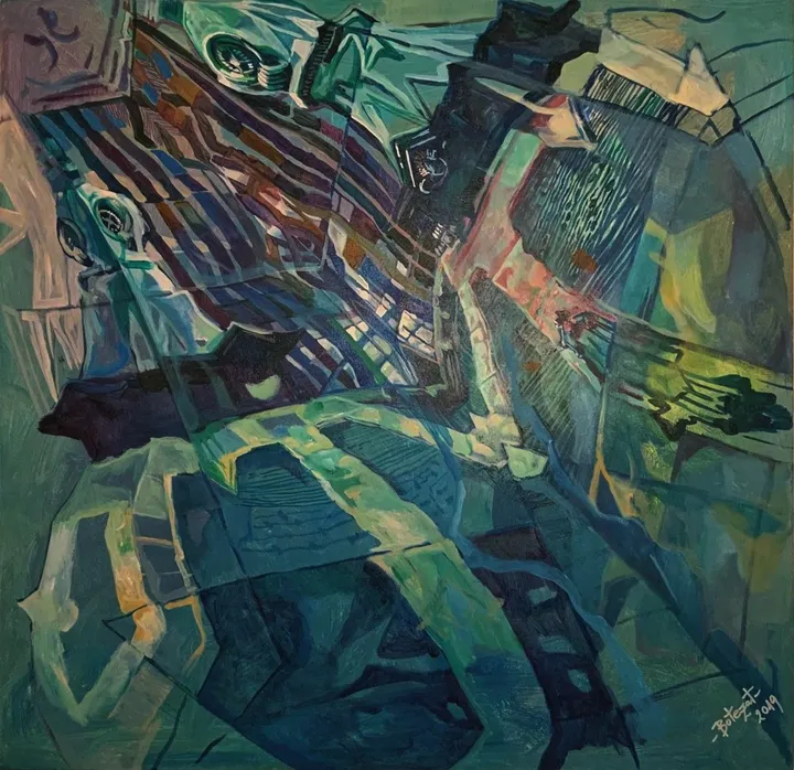 The psychedelic dome 4, artwork by Dragos Botezat