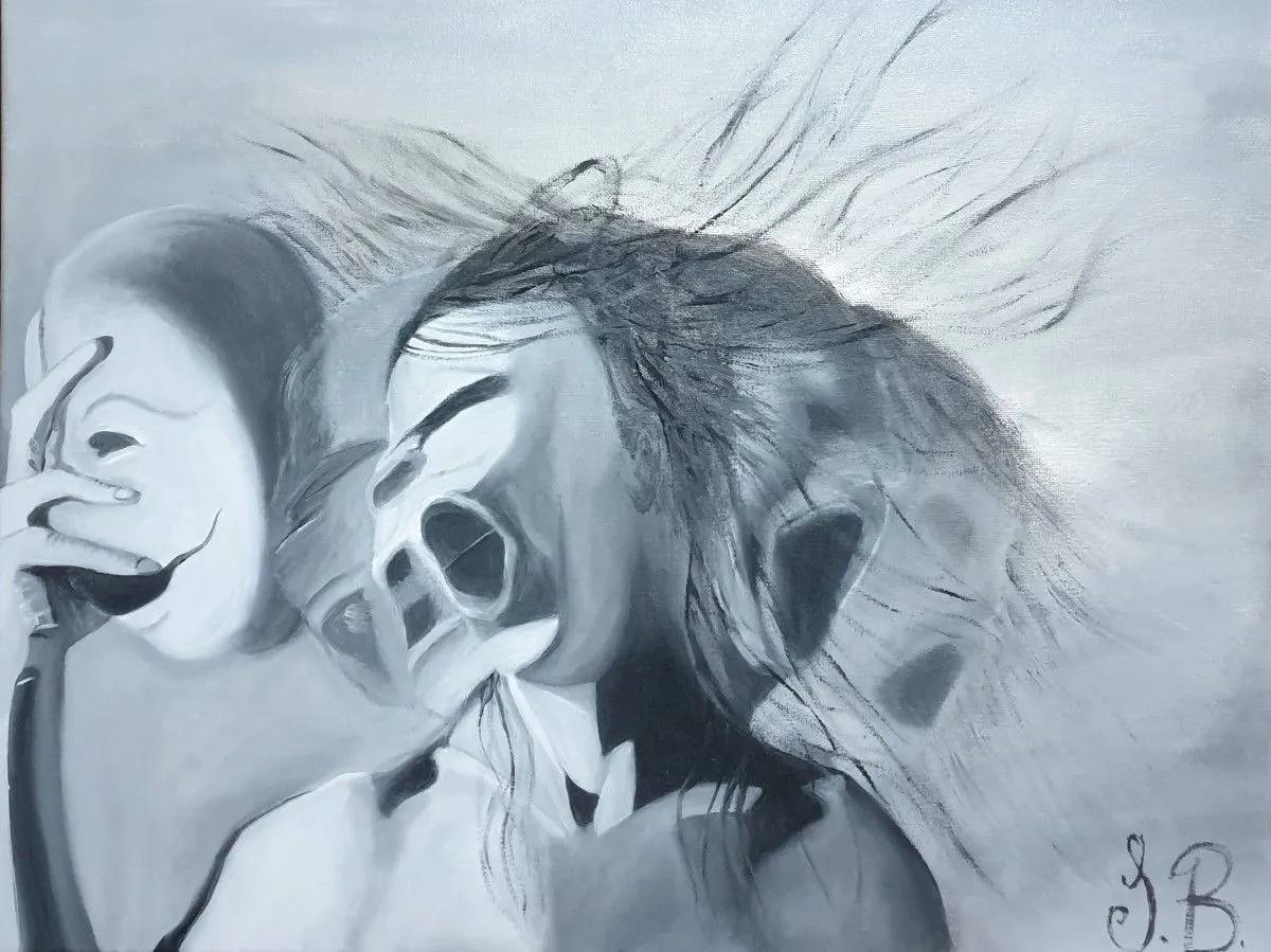 PAINFUL MASK, œuvre de Serena Bona