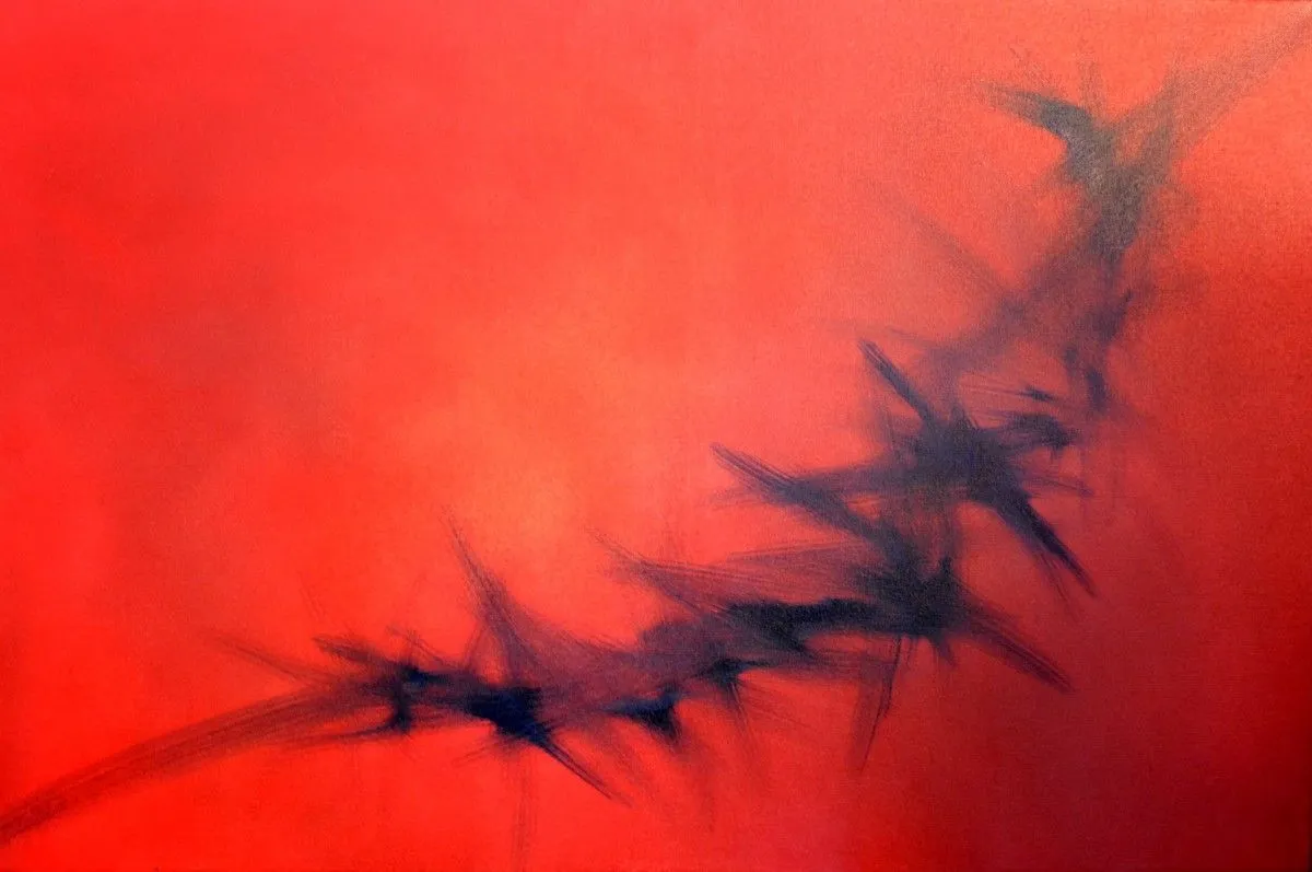 pique, œuvre de Peinture Melanie