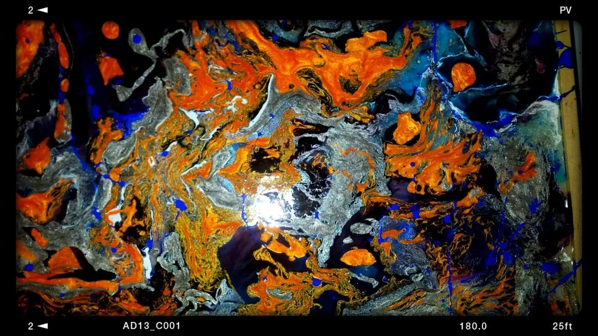 Fire1, artwork by Katia Mattucci