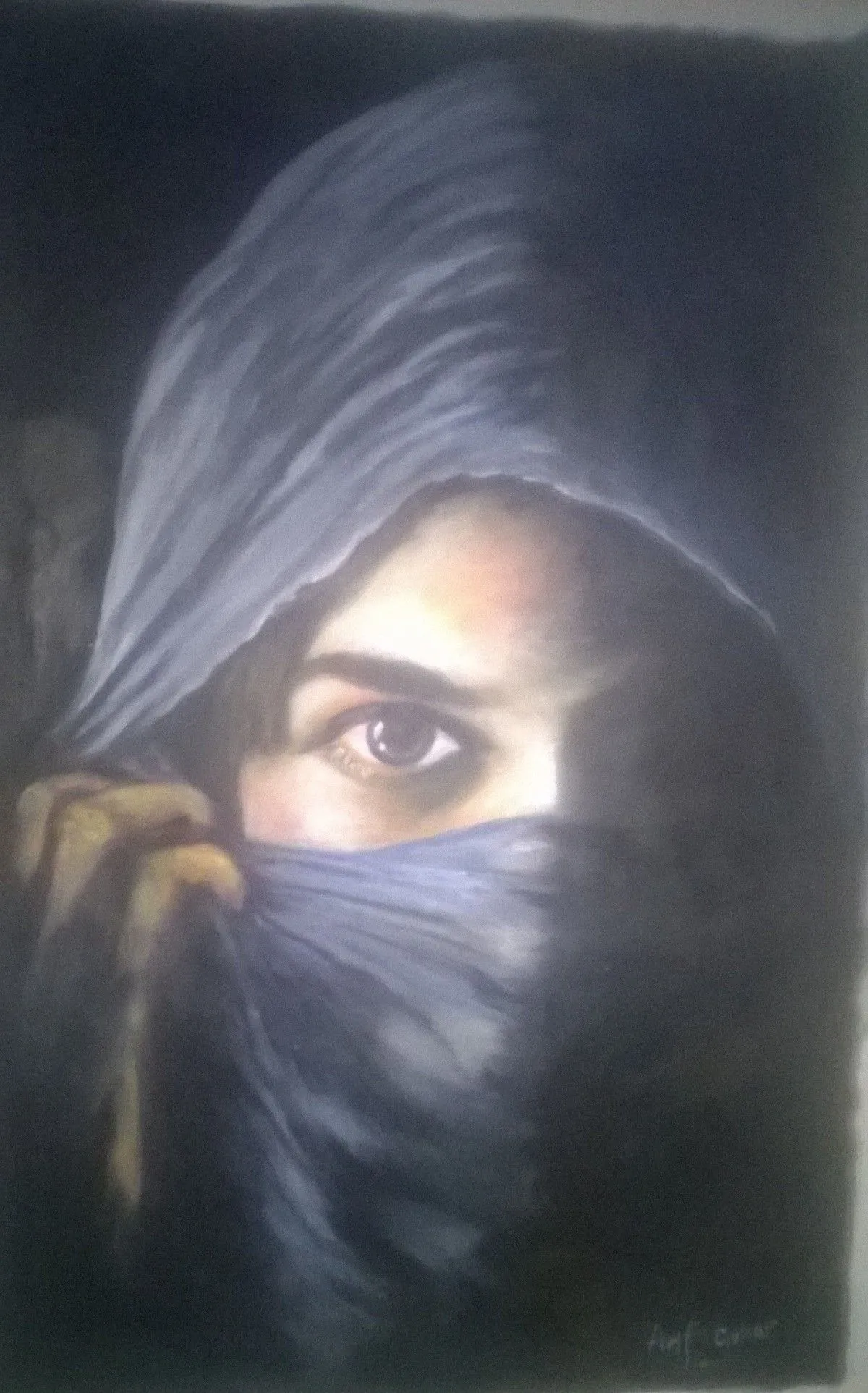 A Women, artwork by Muhammad Arif