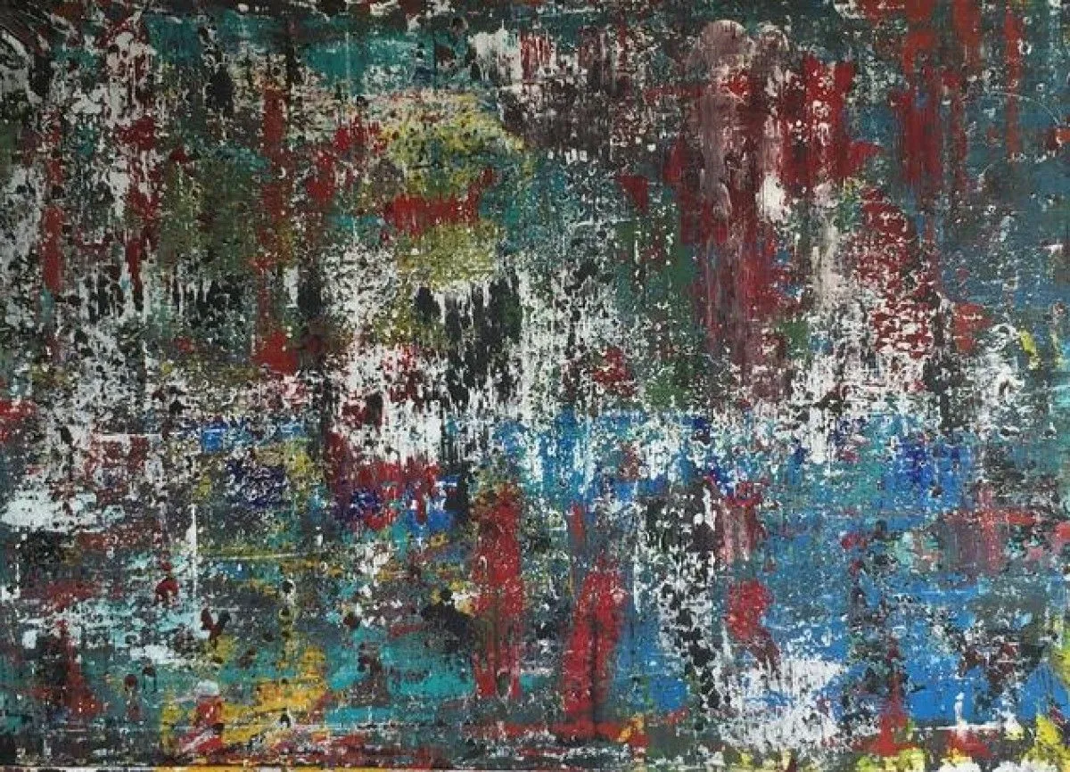 yo viendo como llueve, œuvre de Luis Urbano Ambriz