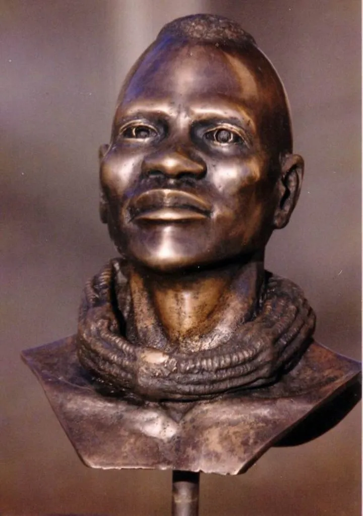 Himba Bachelor, œuvre de Willem Botha