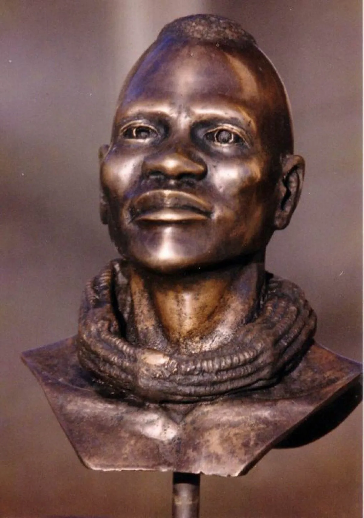 Himba Bachelor, artwork by Willem Botha