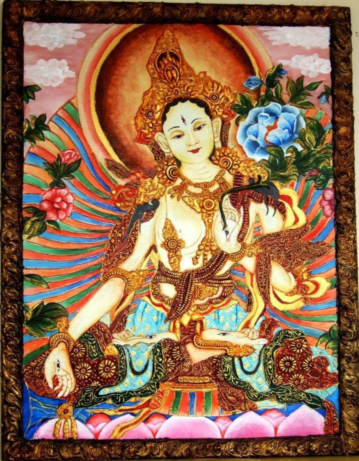 White Tara, artwork by Vinita T