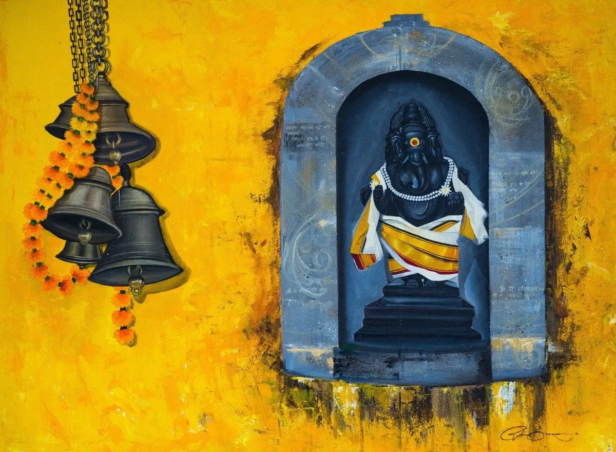 Bharma Ganesh, artwork by Roni Sarkar