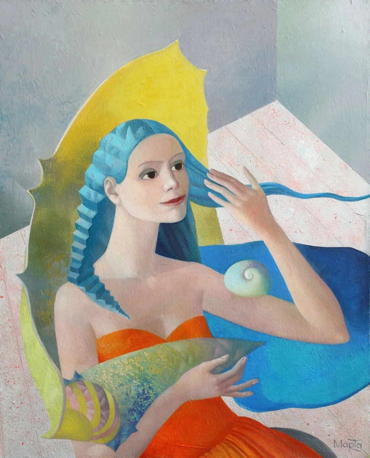 Solitude, artwork by Marta Shmatava