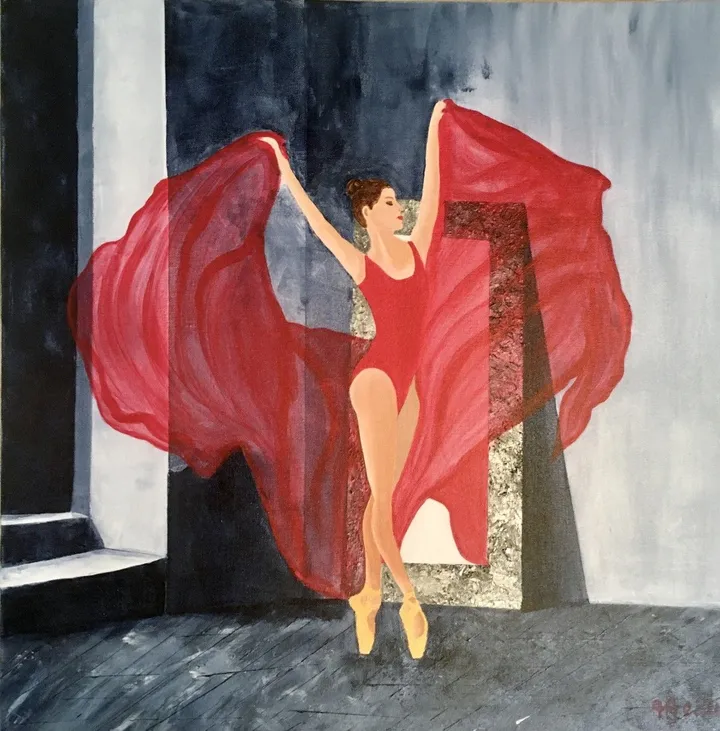 Miroir, œuvre de Françoise AUGUSTINE