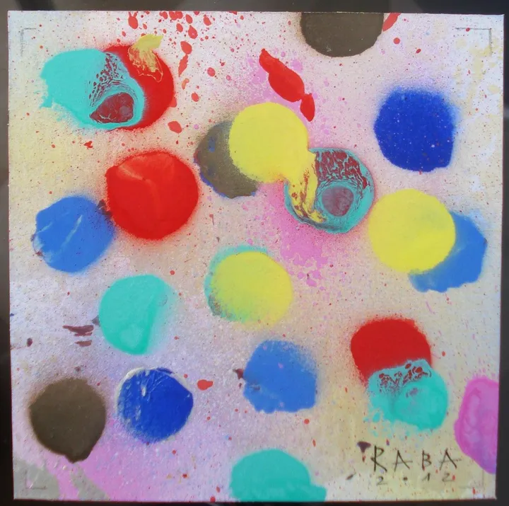 BILLES DE NEIGE 7, œuvre de MICHEL RABANELLY