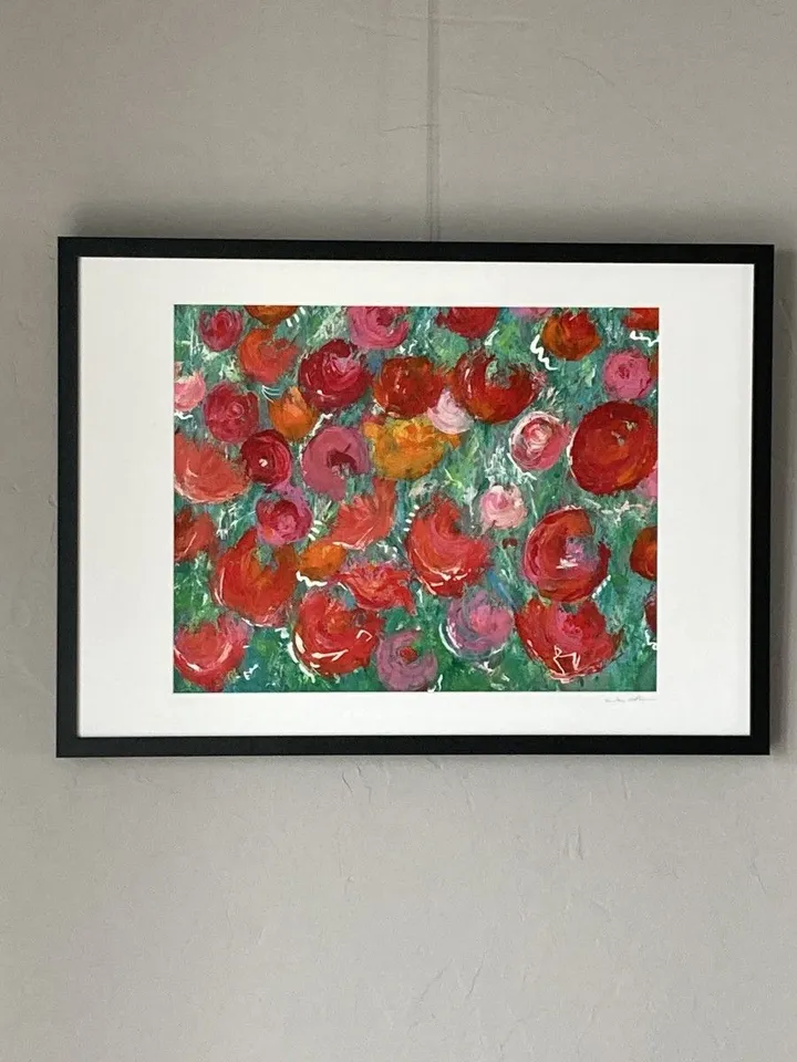 Le pouvoir des fleurs 4, œuvre de Rita Vandenherrewegen