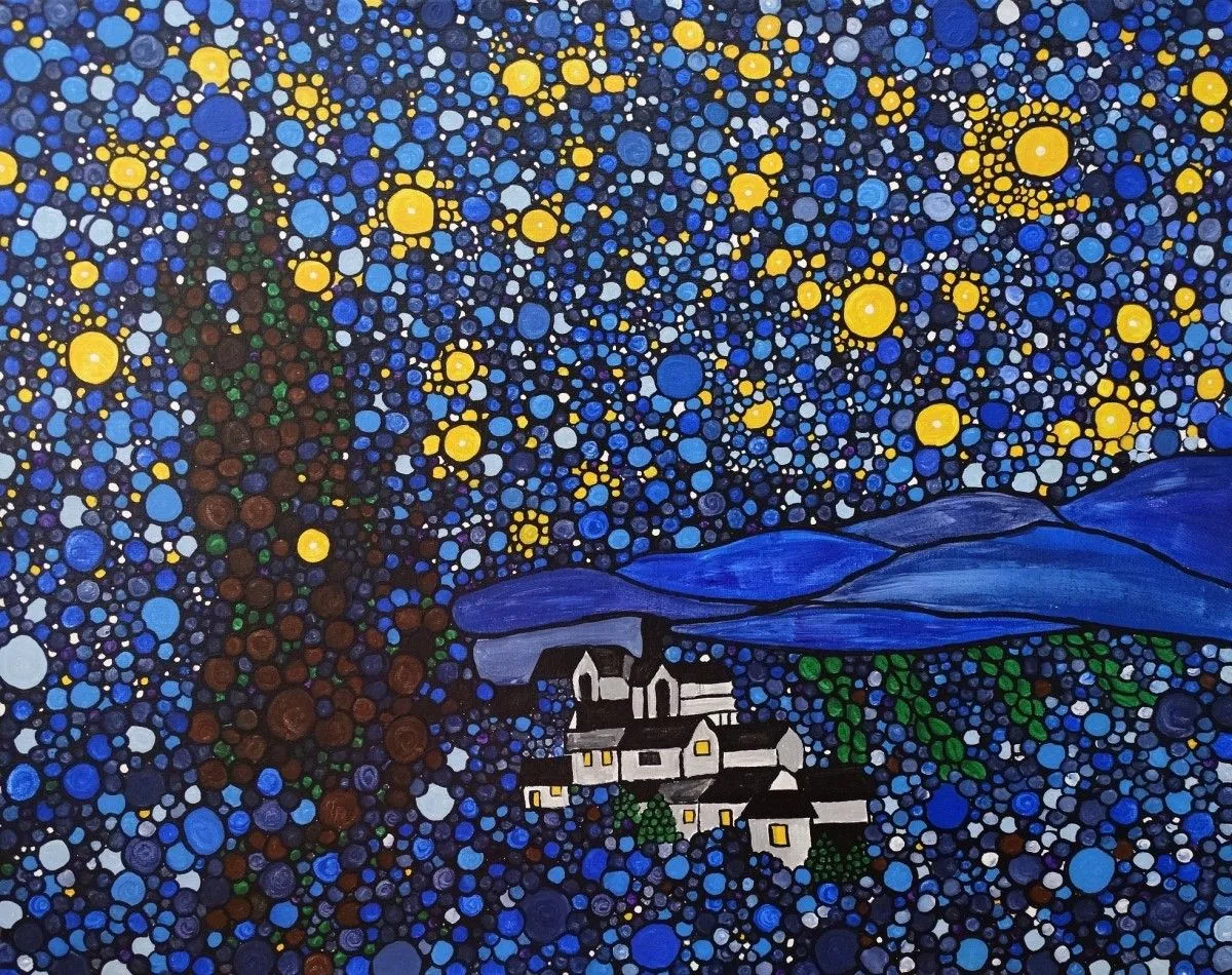 Starry Night, œuvre de Rachel Olynuk