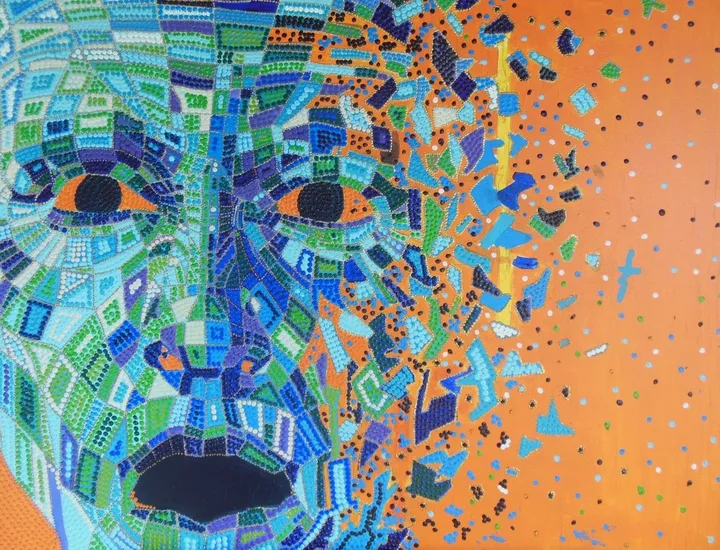 migraineux, œuvre de luc Pradel