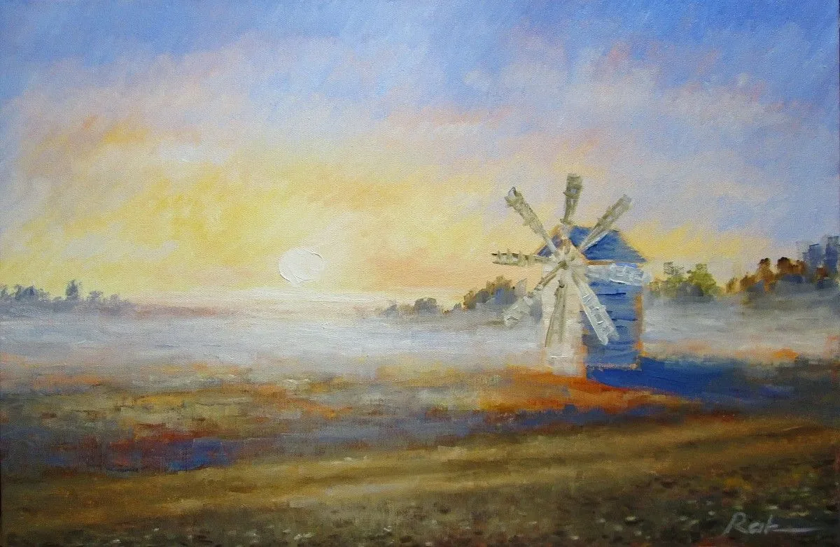 Farewell to summer, artwork by Oleh Rak