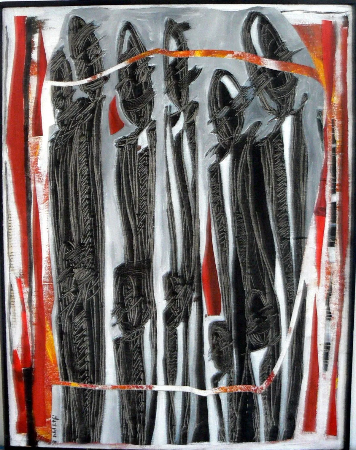 Traces, œuvre de lotfi ben salah