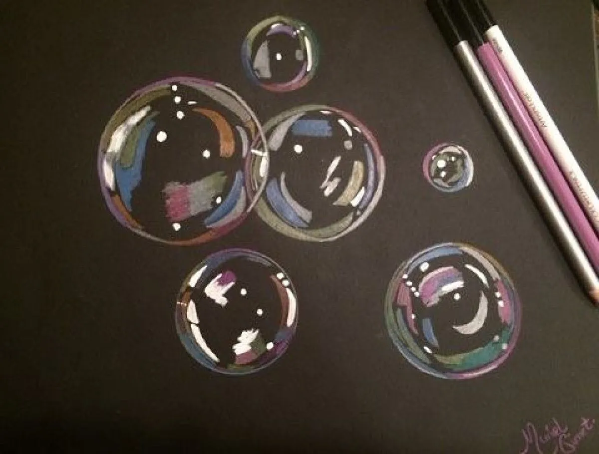 Mes bulles, œuvre de Muriel Gionet