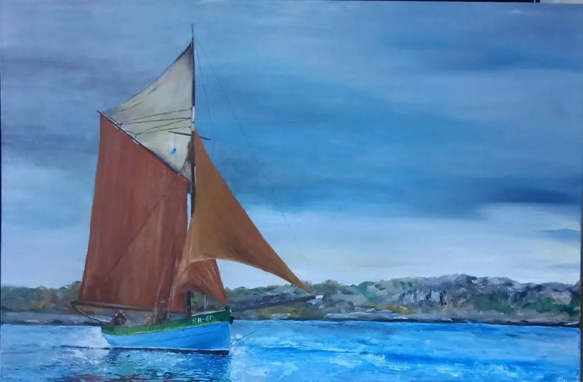 La Sainte Jeanne, œuvre de Ginette Piton