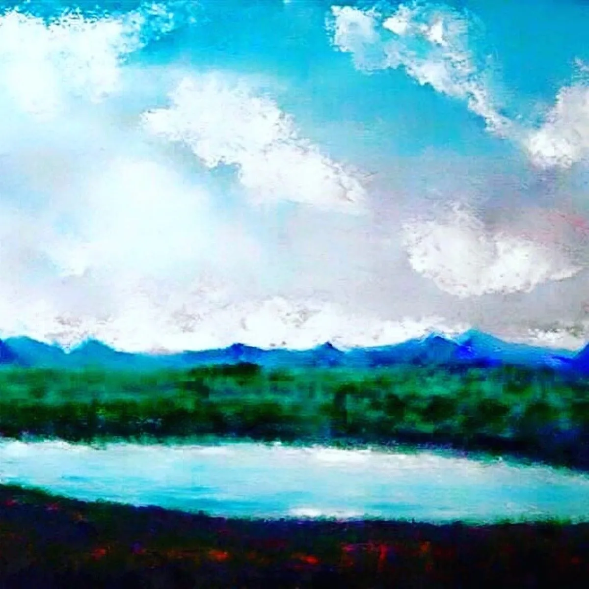 LAKE, artwork by CAROLO JOÃO