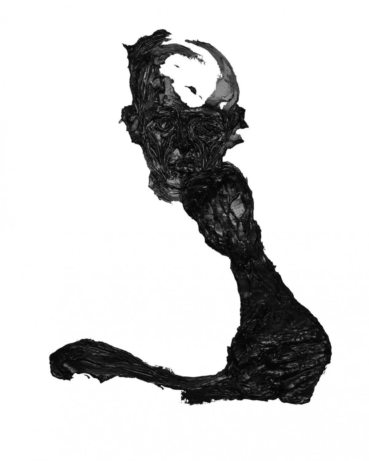Homme qui pense, artwork by Bruno Cluzel
