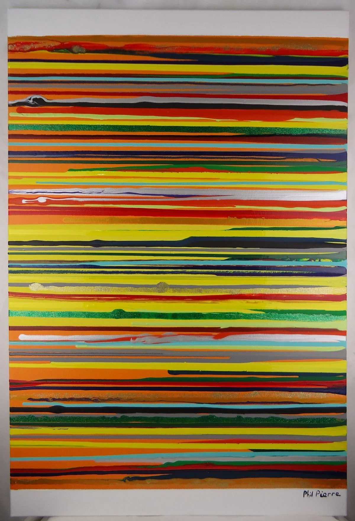 Stripes 089, œuvre de Phil Pierre
