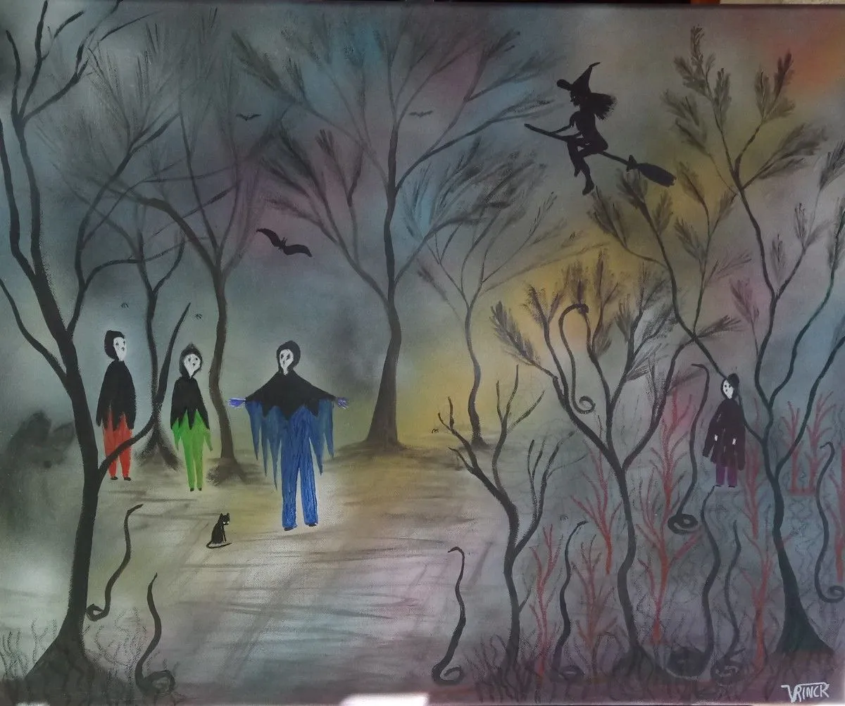 Halloween 3, artwork by Viviane RINCK