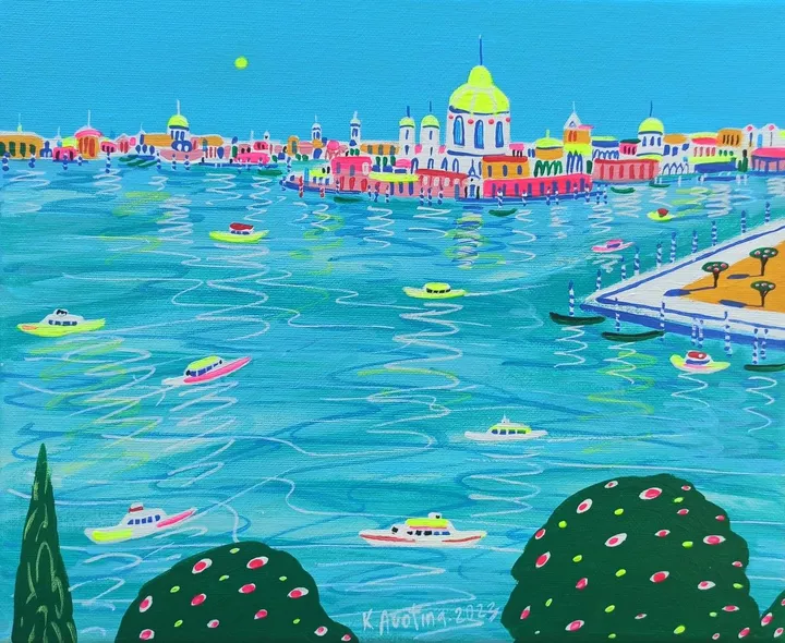 Venetian Sunlight Dreams, artwork by Katrina Avotina