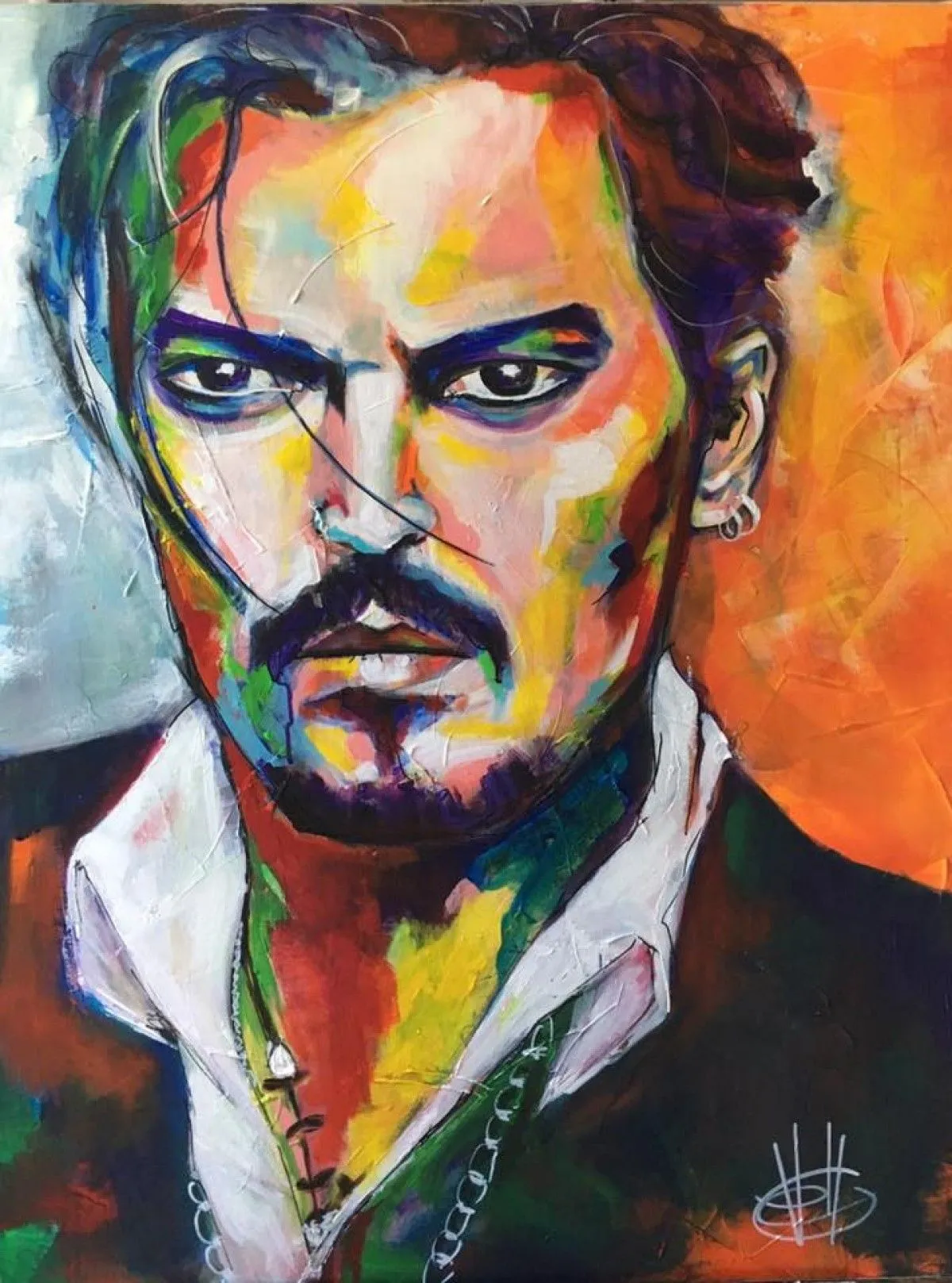 JOHNNY DEPP, artwork by pascale begin-volle