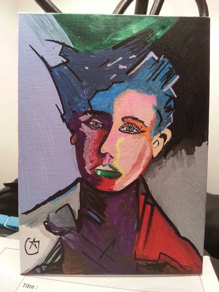 Rimbaud, artwork by Benjamin Savel
