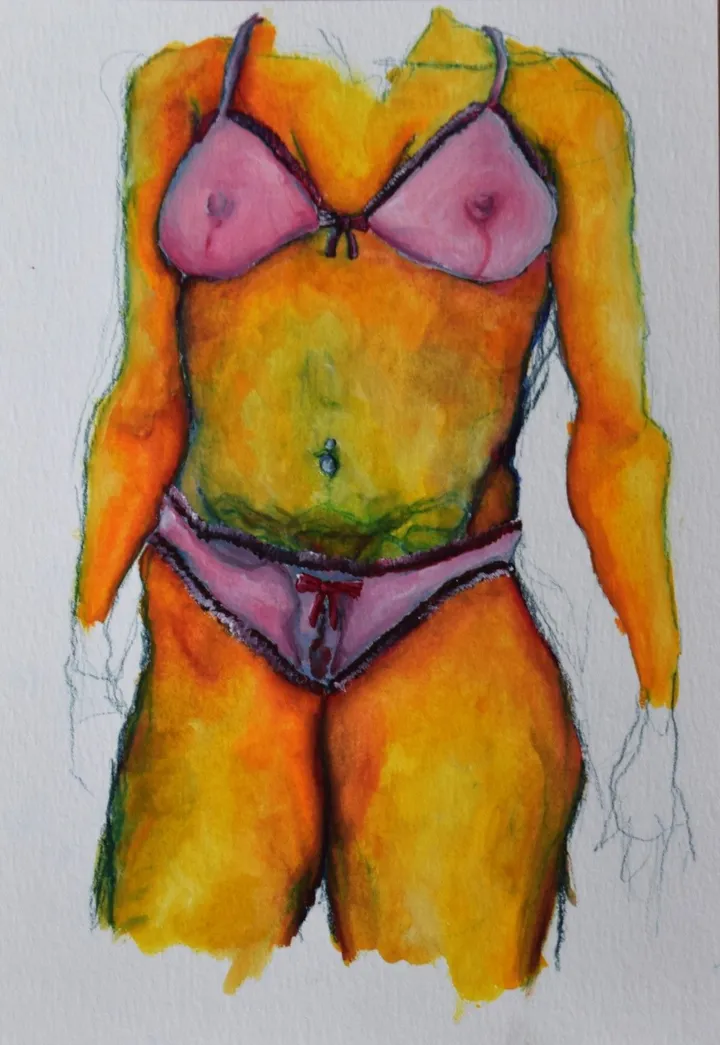 Menstruation, œuvre de Olimpia Mazzei