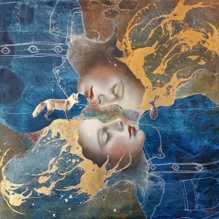 Rencontre, artwork by Marie-Noël Bouillé