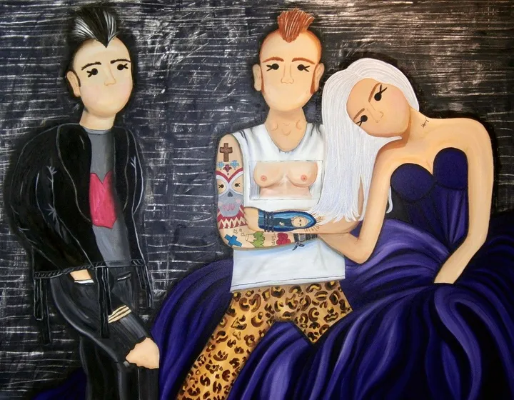 Punks, œuvre de Daniela Adamez
